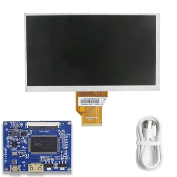 6.5 inch atattn14 lcd screen driver control board mini hdmi compatible for diy lattepanda, raspberry pi pc monitor.