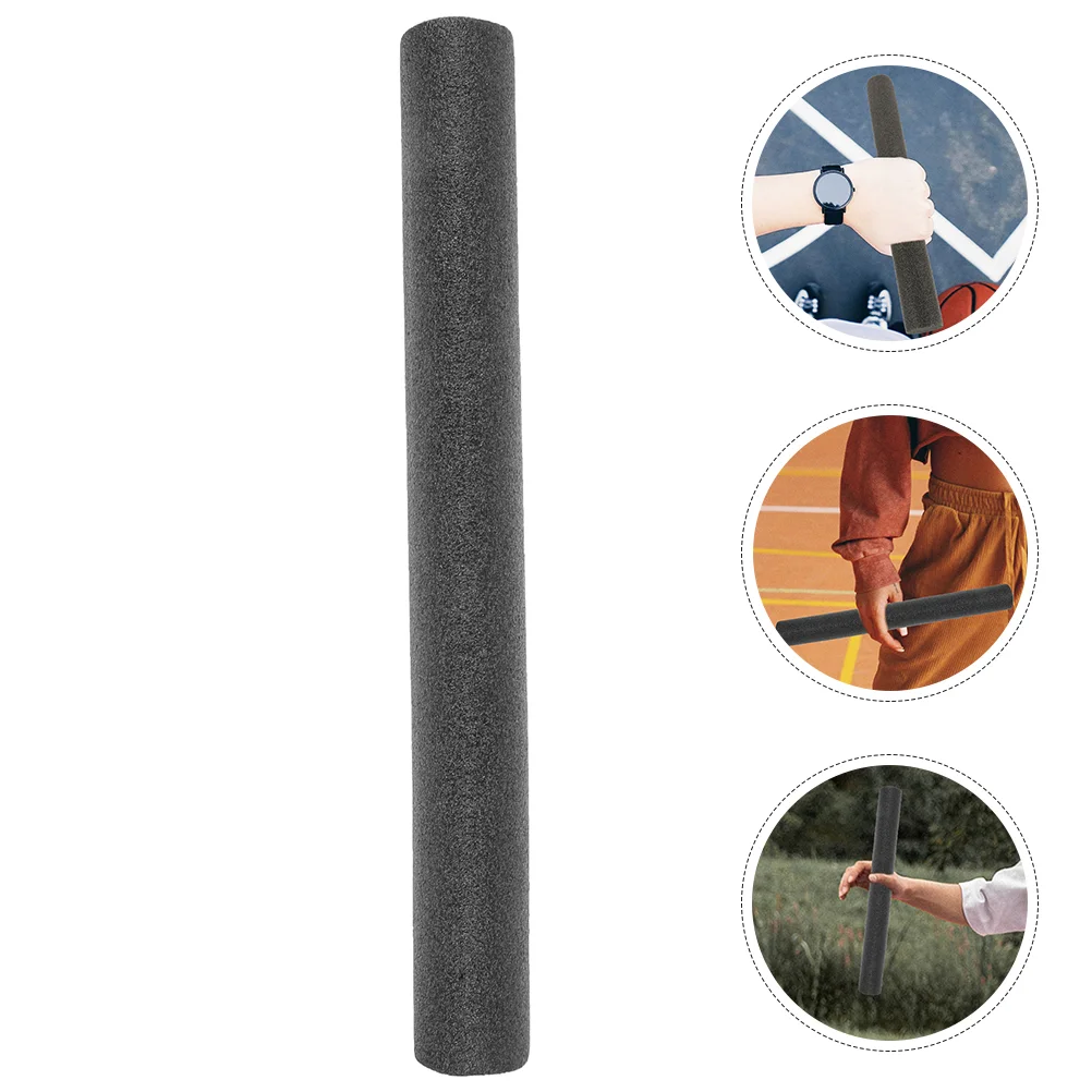 2 Pcs Basketballs Interference Stick Supplies Training Bar Equipment Black Sports Blocking Blocker