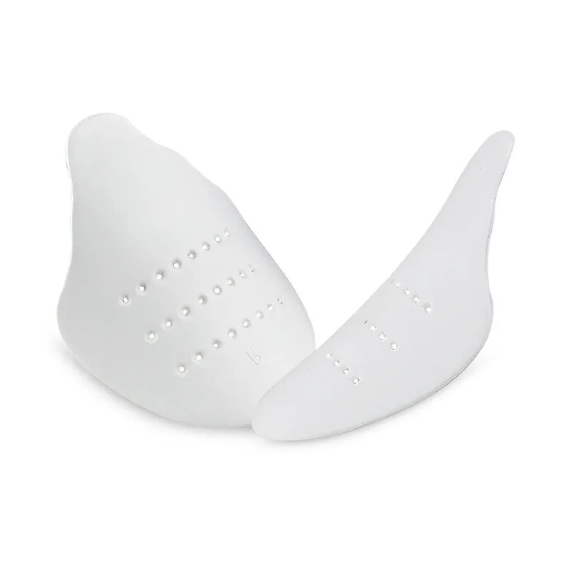 Shoe shield, toe, anti wrinkle and crease, shoe support, shoe upper deformation support device