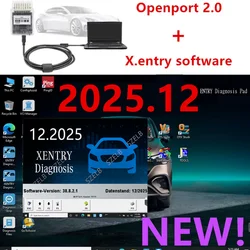 2023.12 Xentry Diagnostic Software with Tactrix Openport 2.0 ECU Chip Tuning Tool OBD2 OBD2 Scanner Tool xentry software install