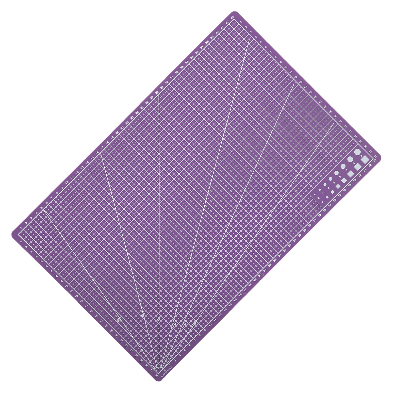 غير قابل للانزلاق A3 قطع حصيرة مزدوجة الوجهين نسيج متين ورقة الحرف الخياطة اللحف المحمولة خفيفة الوزن الحرفية الحصير