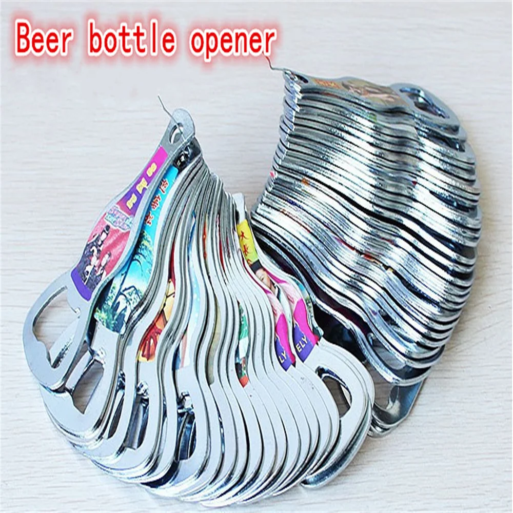 Beer bottle opener portable restaurant restaurant household beer bottle opener hotel bottle cap opener metal opener