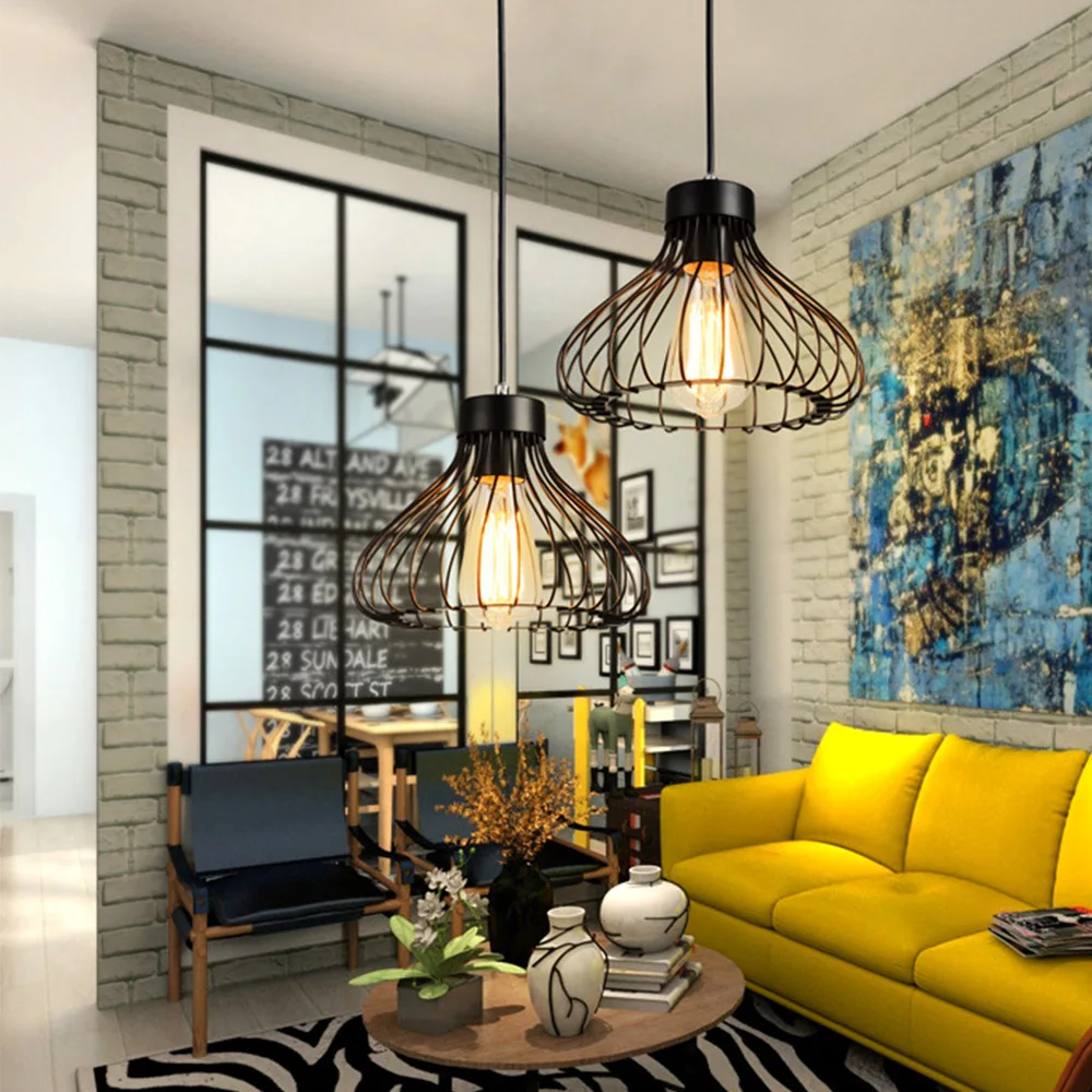 Chandelier Dining Room Chandelier Bedside Lamp Restaurant Lamp Black Gold Chandelier Industrial Win D Nordic Simple Lamp Bedroo