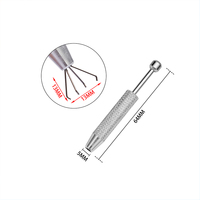Four Claws Beads Holder Pick-up Tool Diamond Gems Prong Holder Tweezer Catcher Grabber Body Piercing Sprinkle Pen Tool