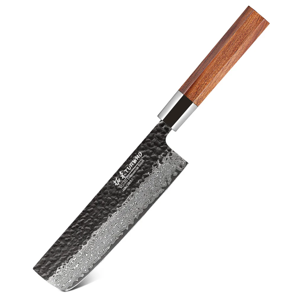 TURWHO Nakiri Messer Japanischen 67 Schicht Damaskus Stahl Hand Geschmiedet Küche Kochmesser Sharp Fleisch Gemüse Kochen Werkzeug DIY Griff