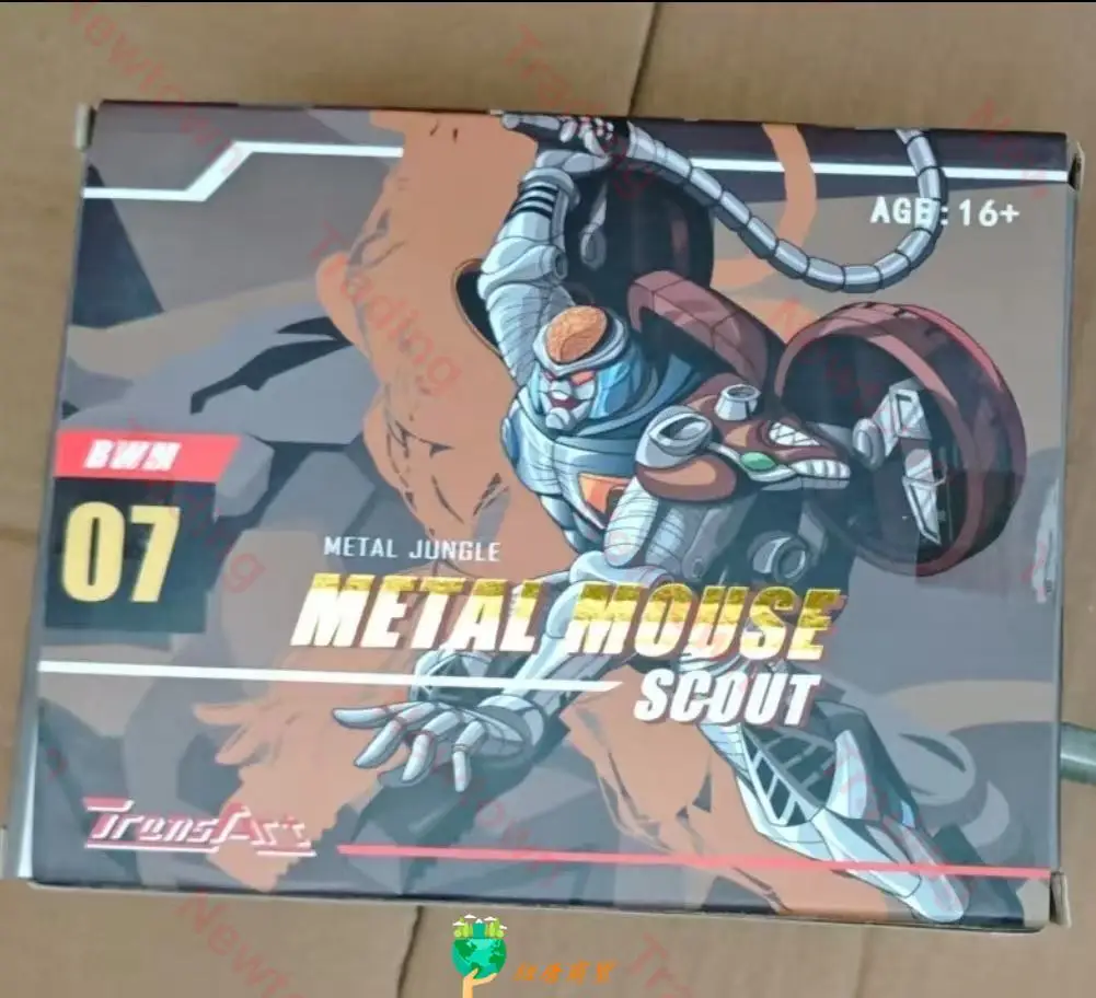

NEW Transformation TransArt Toys TA BWM-07 BWM-07B BWM-07G TA METAL Rattrap Beast Wars BW Action Figure