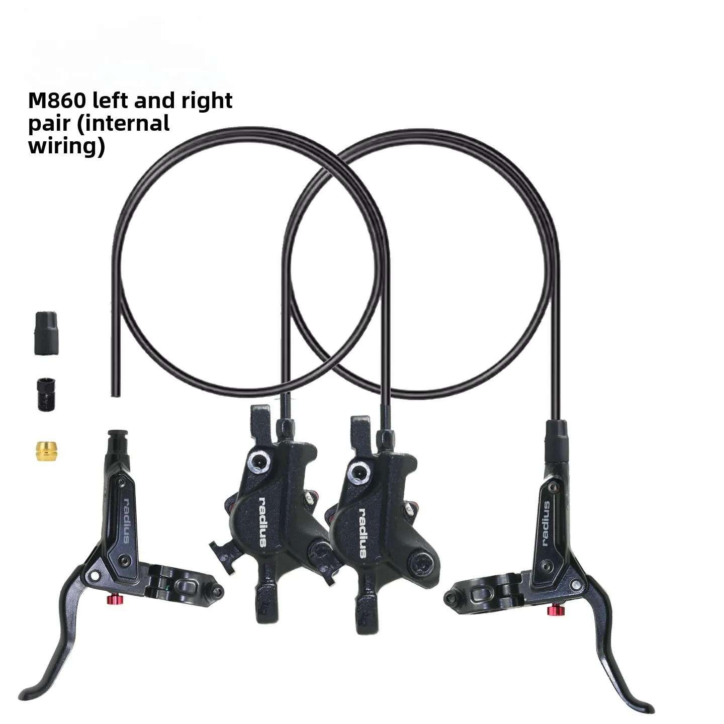 

Тормозной механизм Zhangxing Radius M860 для горного велосипеда, дисковый, гидравлический, универсальный, Fuida, M