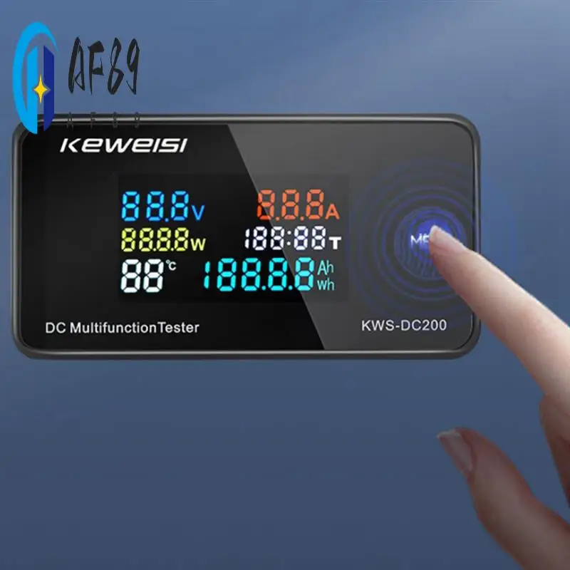 

AF89-3X KEWEISI DC 0-200V Voltmeter Ammeter KWS Power Energy Meter LED Digital DC Wattmeter Electric Meter,10A