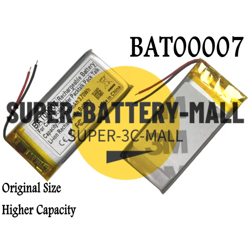 Cardo Scala Rider Packtalk Pack Talk Duo 헤드셋용 BAT00007 1000mAh 배터리