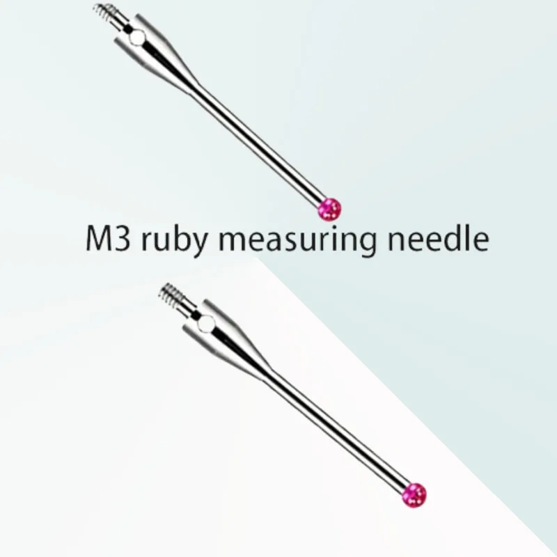 Three coordinate M3 ruby measuring needle, 3D measuring head CNC machine tool instrument accessories