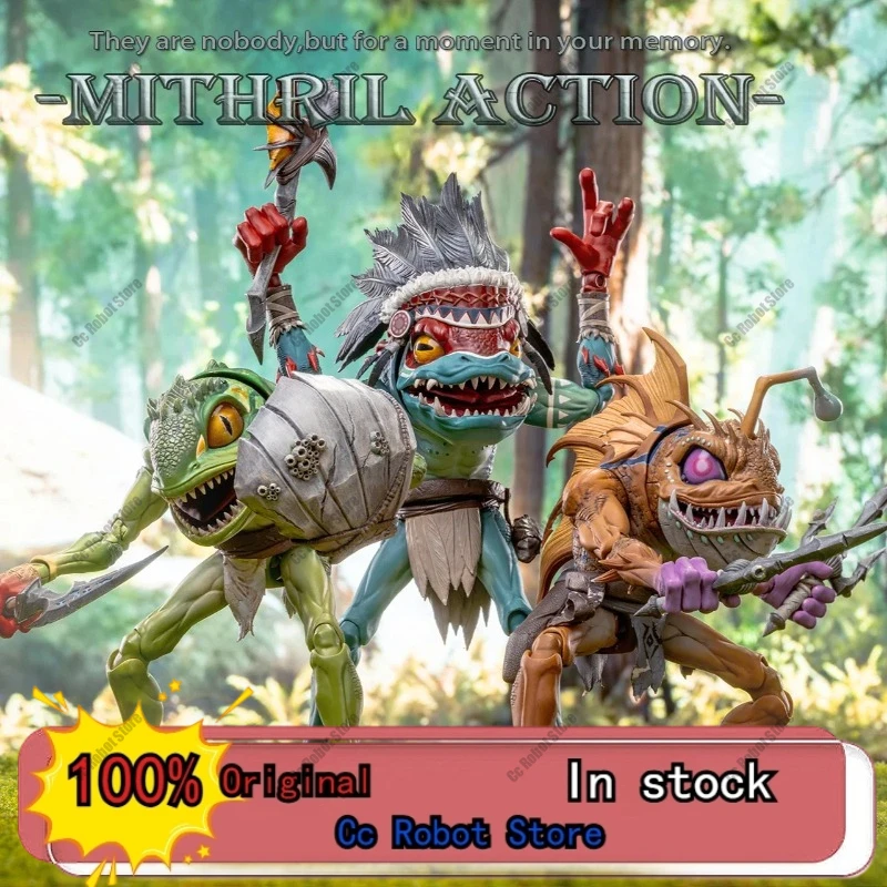 

[In Stock] Mithril Studio 1/10 Mermaid Monster 01 02 03 Murloc WOW Murloc Tribe Warrior Leader Archer Soldier Action Figures