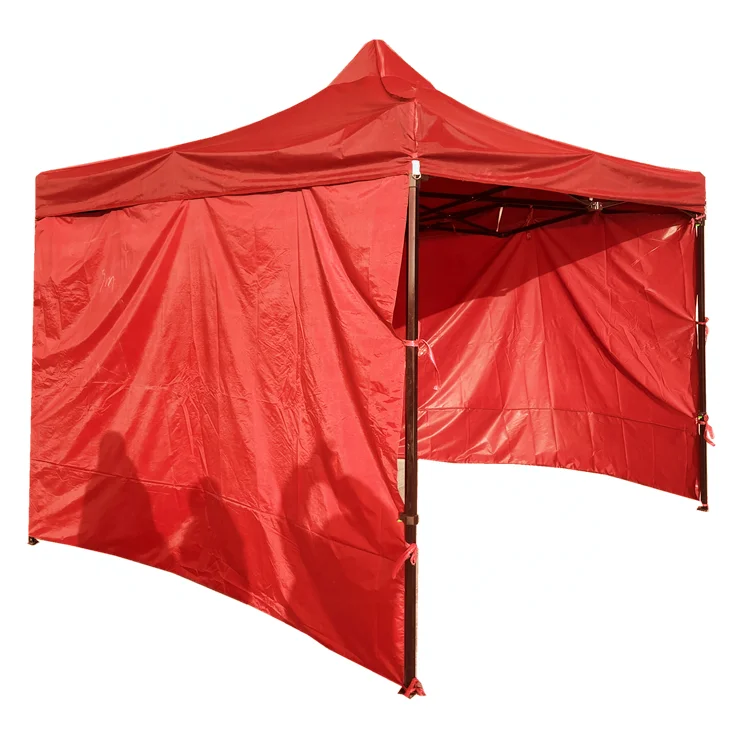 Red Blue White 3x3m hexagon pop up gazebo waterproof Foldable outdoor gazebo awnings tent Canopi with walls