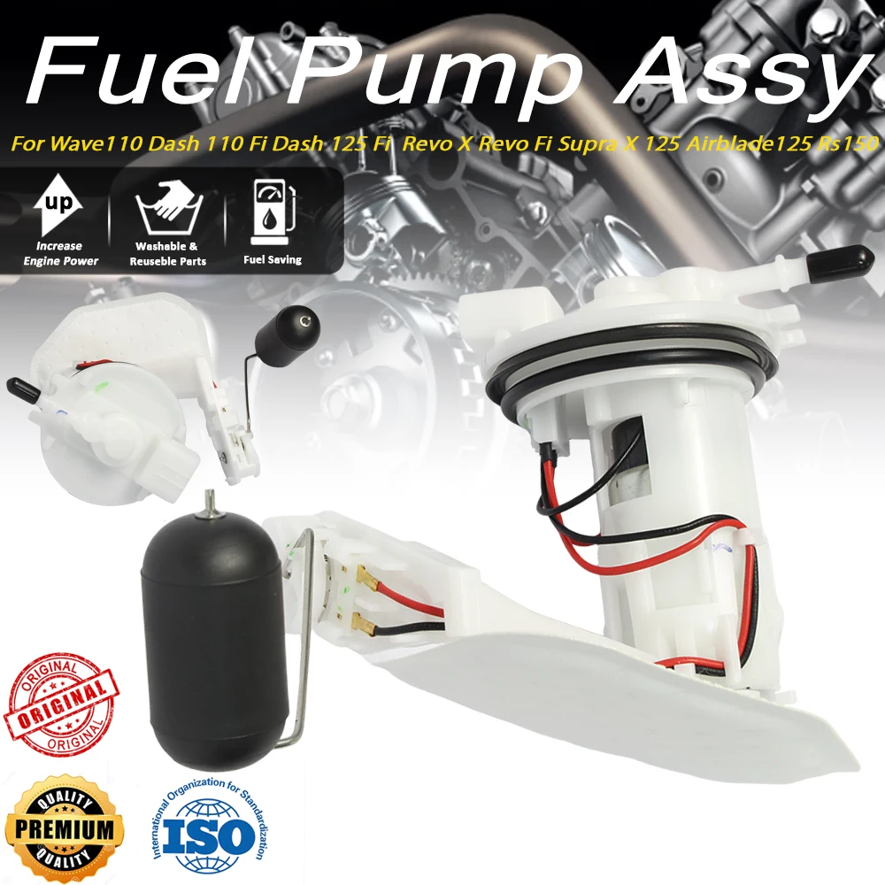 

For Wave/Dash 110 Dash 125 Revo X Revo Fi Supra X/Airblade 125 Rs150 16700-K03-H01 Fuel Pump Assy