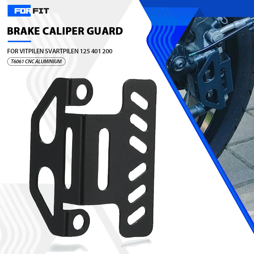 

Motorcycle Front Brake Caliper Covers Protection Guard For Husqvarna SVARTPILEN VITPILEN 401 SVARTPILEN Vitpilen 125 200 20-2024