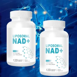 NAD Supplement Liposomal NAD+ Anti-Aging Cell Booster Stamina Natural Energy & Cellular Health Capsules