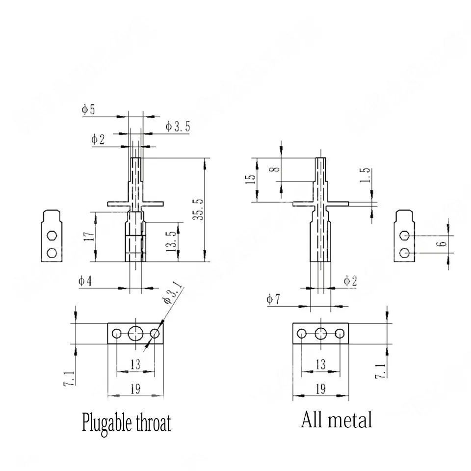 3D Máy In Phần Zortrax M200 Ống Thép Không Gỉ 1.75MM Ăn Ống Làm Nóng Ống Hướng Dẫn Ống Ăn Ống