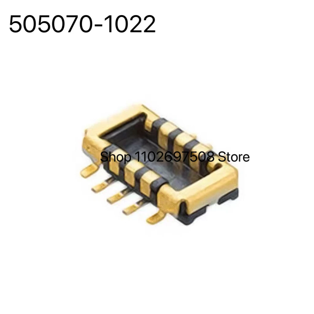 

5 pcs New and Original 505070-1022 5050701022 0.35mm Pitch 10 Position Plug Board to Board Connectors