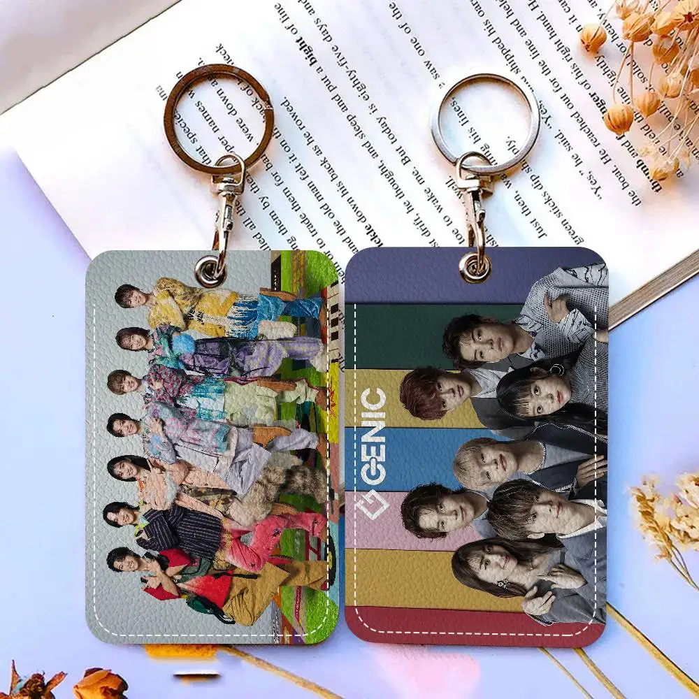 

Популярные держатели для карт J-Pop Group G-Genic, защитный чехол для студенческих удостоверений личности, чехлы для студенческих кампусных карт доступа, брелок для ключей с защитой от потери