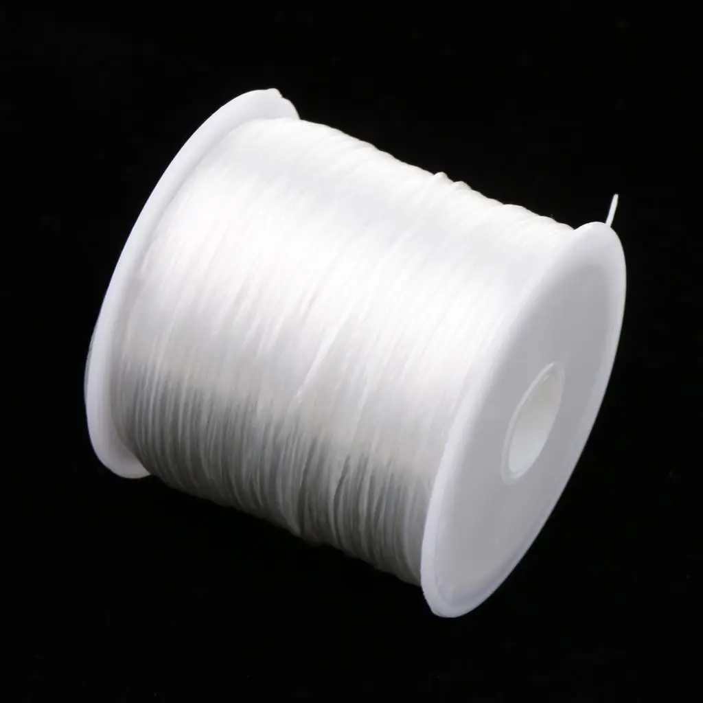 Hair Weave Weaving Sew Sewing Bead Feather Decor Thread for Weft Hair Extensions