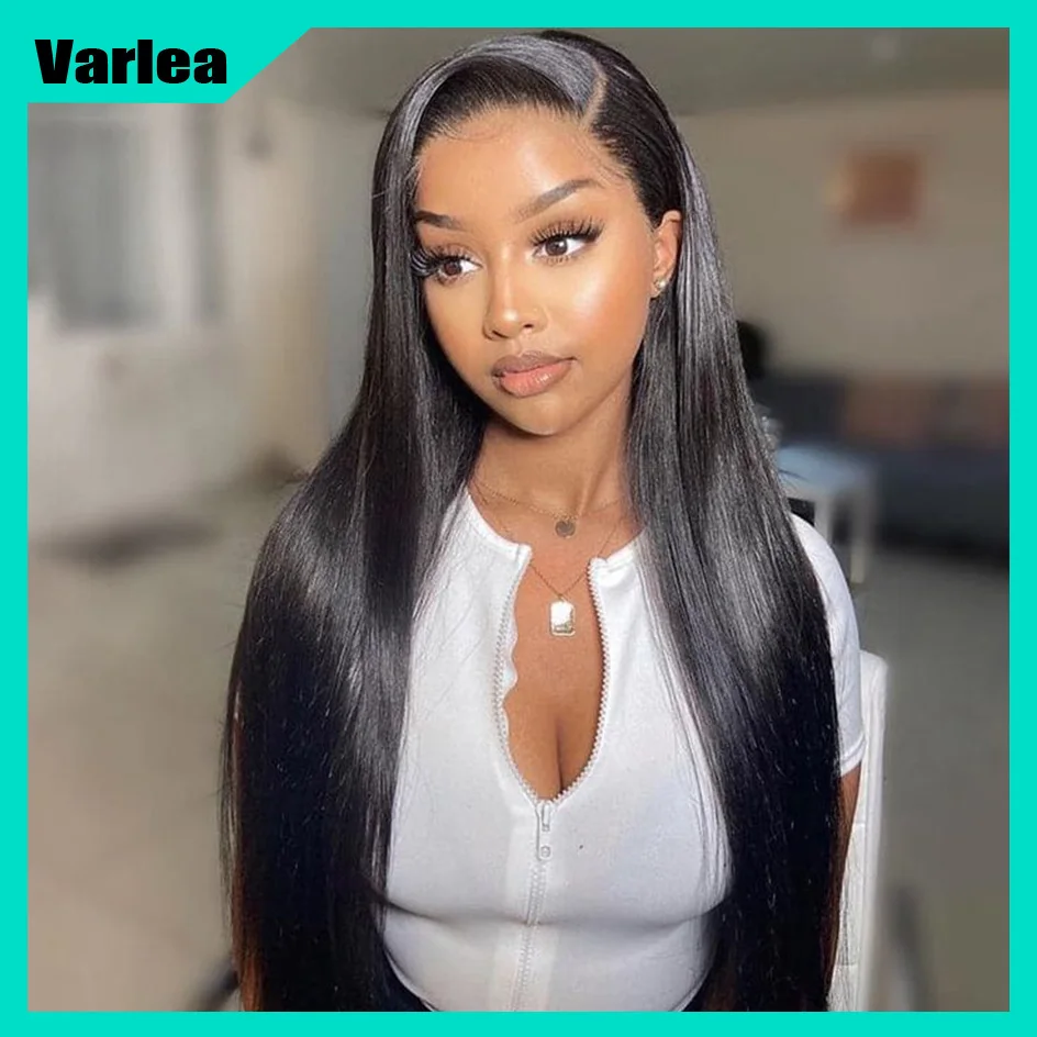 

Varlea Closure Wig 5x5 Hd Lace Straight Wig 4x4 Closure Human Hair Wig Bob Wigs Black Wig Short Wig Brazilian Hair For Women