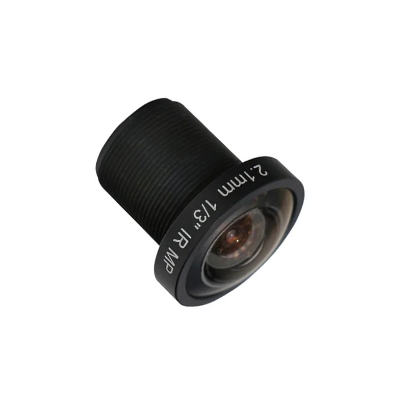 Surveillance CCTV Camera Lens HD 2MP M12 X P0.5 Mount 2.1mm fixed focus lens thread M12 160° Wide-Angle+IR650 Filter Lens