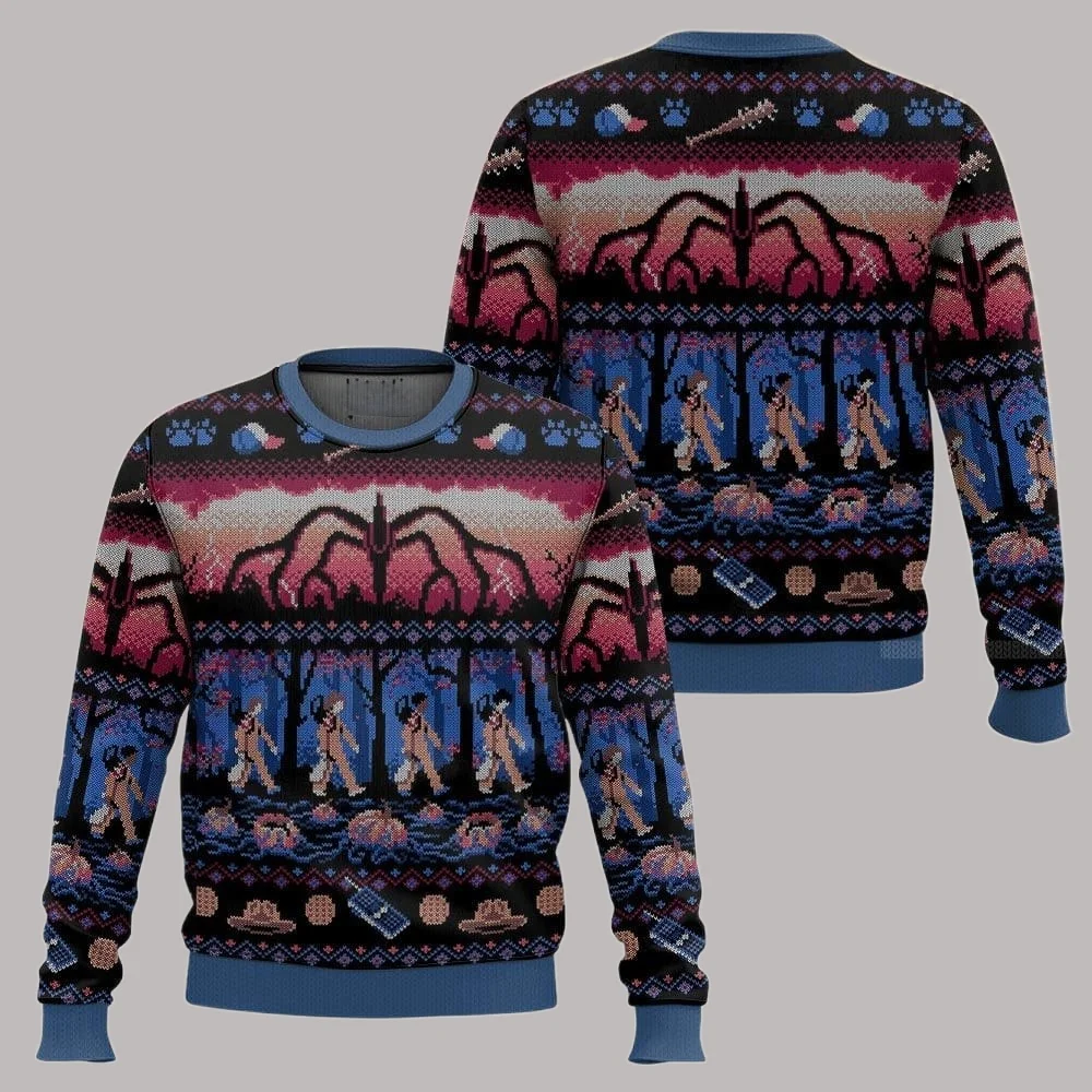 لديك الجحيم عيد الميلاد إدي مونسون سترة عيد الميلاد القبيحة مضحك عطلة حفلة البلوز البلوزات للرجال النساء هدية عيد الميلاد 2026