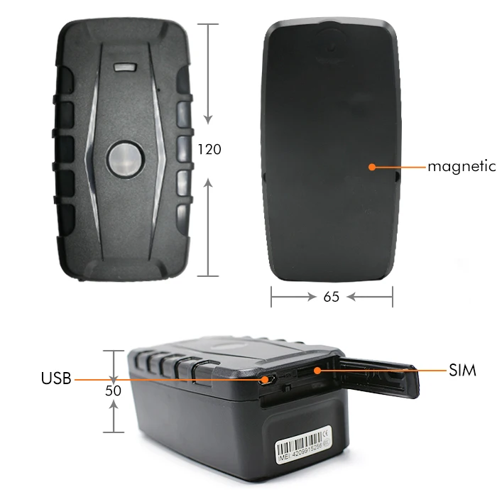 4G Gps Tracking Device Long Battery 20000mAh GPS asset  tracker Waterproof Magnet Gps Tracking System