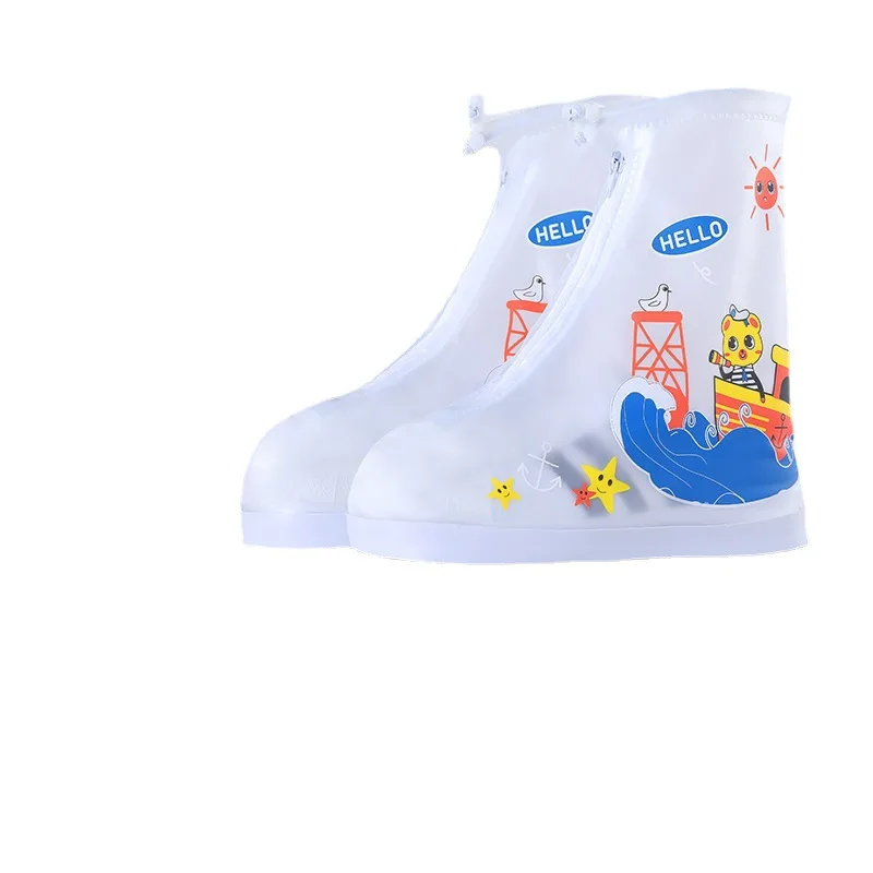 Scarpe da pioggia per bambini copriscarpe impermeabili, antiscivolo e spessi coprigambe da neve resistenti all\'usura copriscarpe da pioggia da