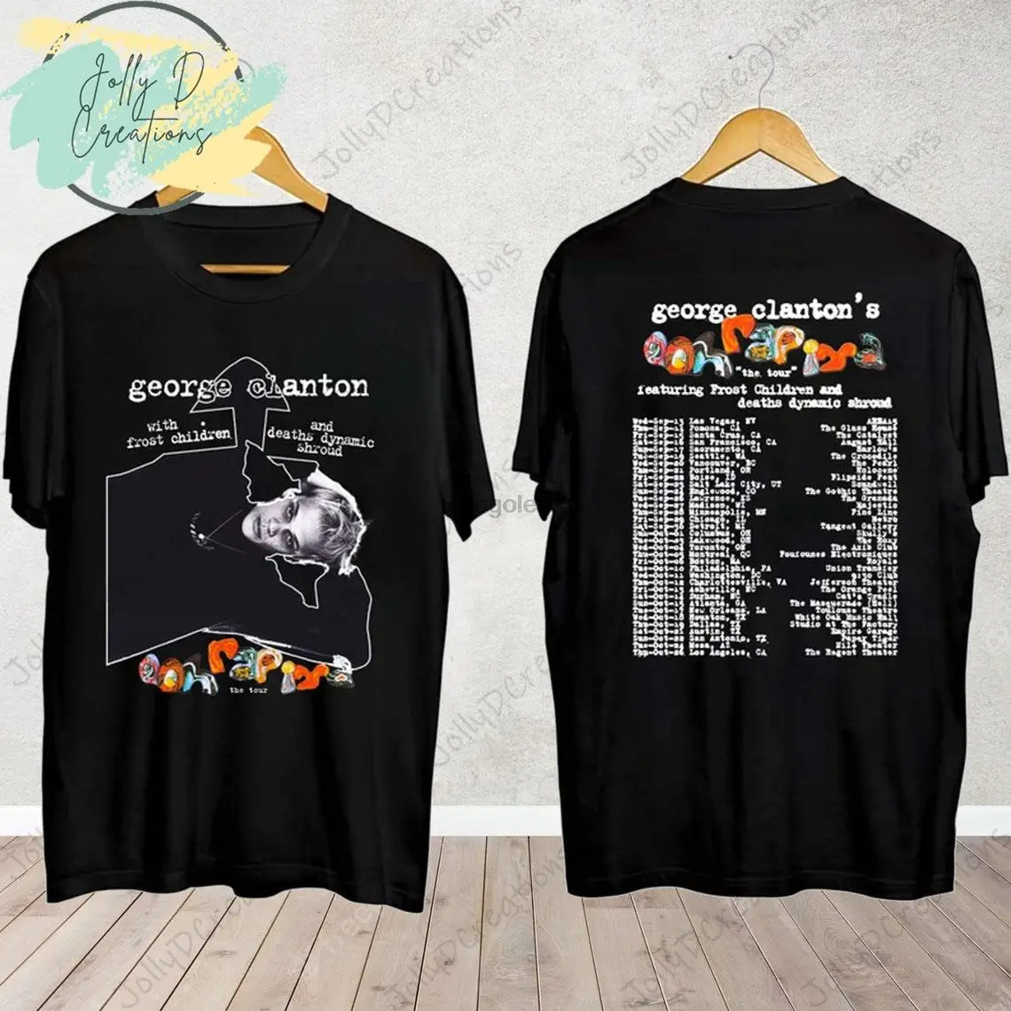 George Clanton 2023 Tour Shirt George Clanton 2023 Concert Shirt George Clanton Shirt For Fan George Clanton Fan Shirt