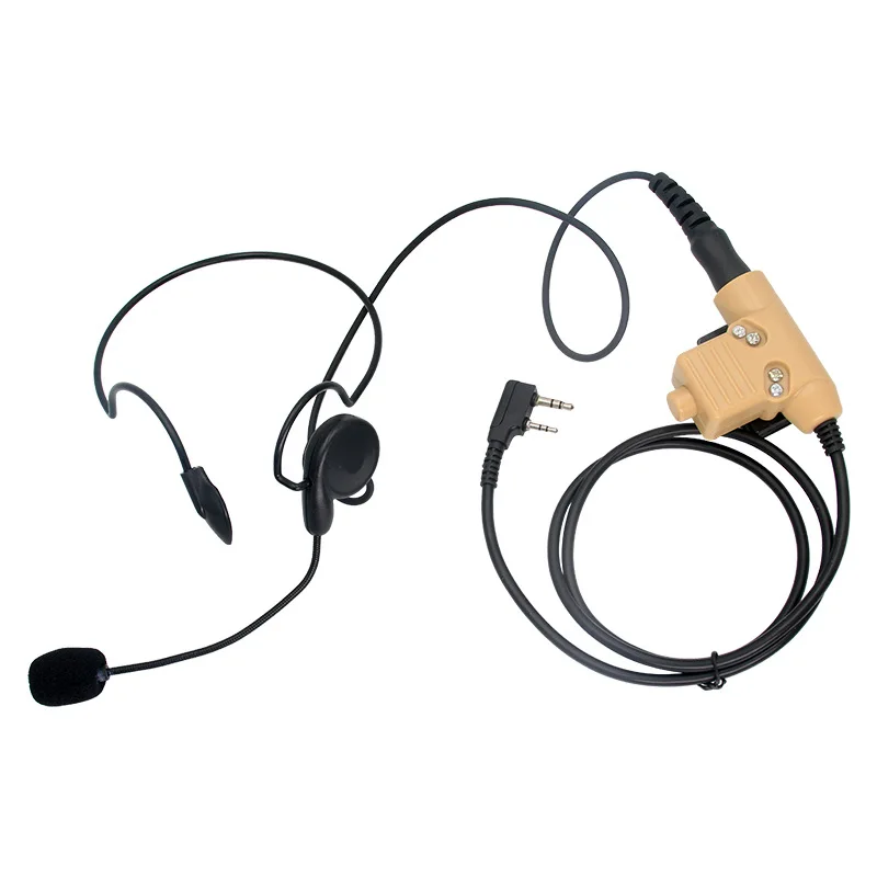 71mm-tactical-headset-earphone-nato-plug-microphone-tali-stick-for-comtac-msa-earmor-tca-tri-ptt-for-prc152-prc148-u94-ptt