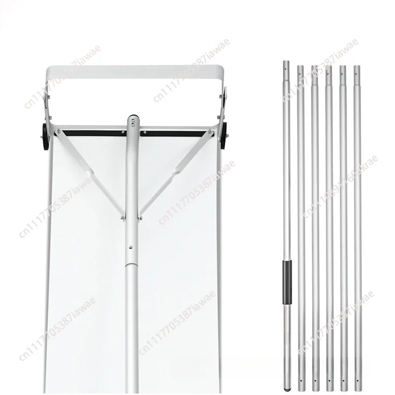 Aluminum Snow Rake Portable Multi-function Roof Snow Scraper Car Snow Shovel Removal Tool Outdoor Winter