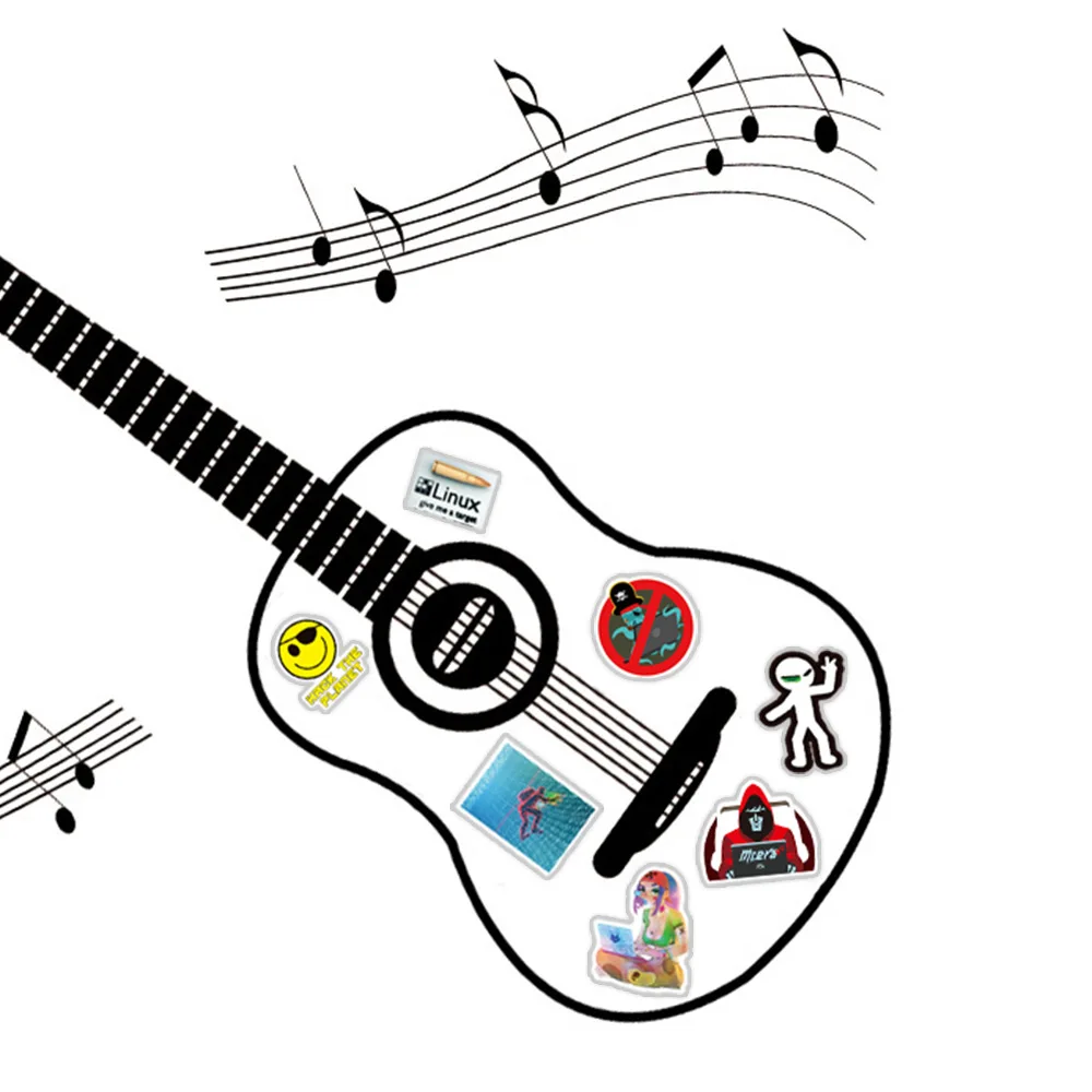 50 قطعة من ملصقات برمجة القراصنة الشبكية المضحكة، ملصقات كرتونية ممتعة لمهندس تكنولوجيا المعلومات، ملصق كمبيوتر للأمتعة والكمبيوتر المحمول والجيتار والهاتف