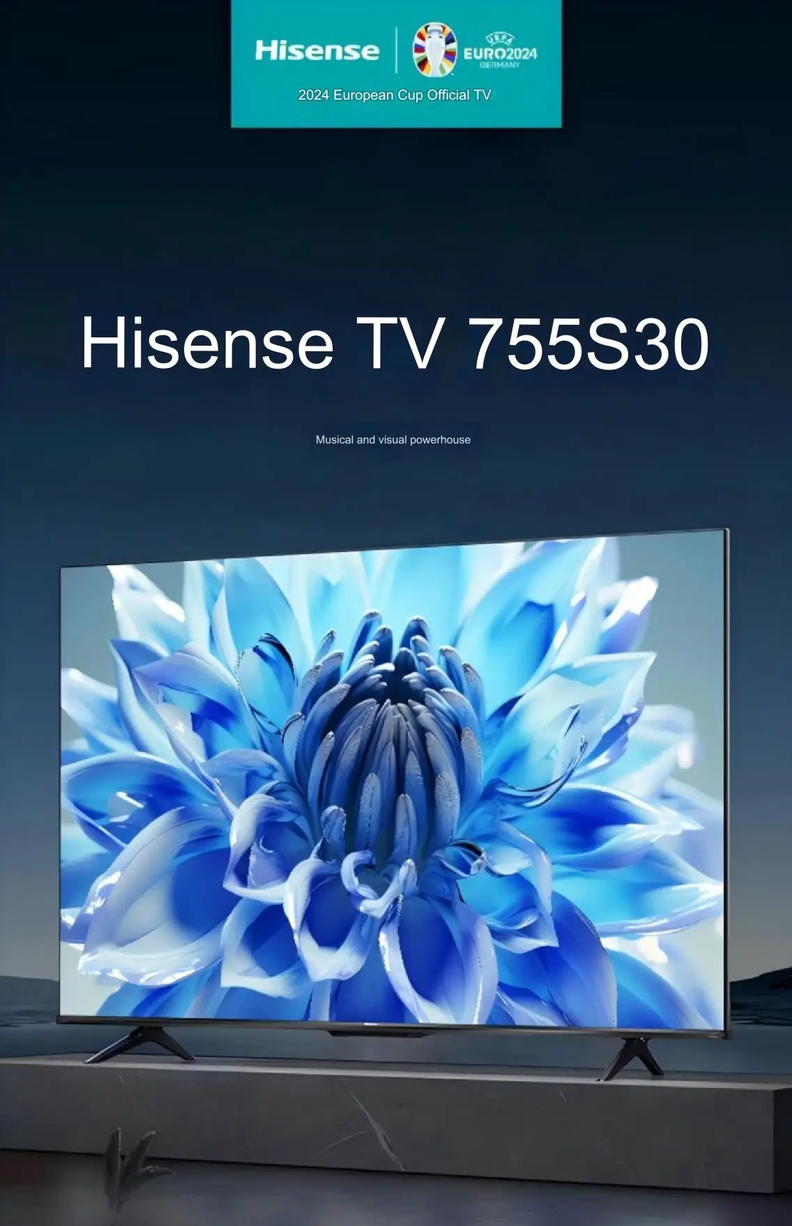 تلفزيون هايسنس 75E3H 75S30 75 بوصة 4k 120 هرتز 2 + 32 جيجابايت MEMC ULED TV شاشة كبيرة مضادة للاهتزاز تلفزيون هايسنس الذكي #4