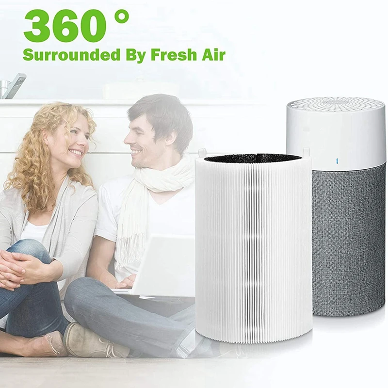 X17A 2025 NEW-6X Сменный фильтр для Blueair Blue Pure 411/411 + и Blueair 3210, фильтр для очистки воздуха, фильтр с активированным углем