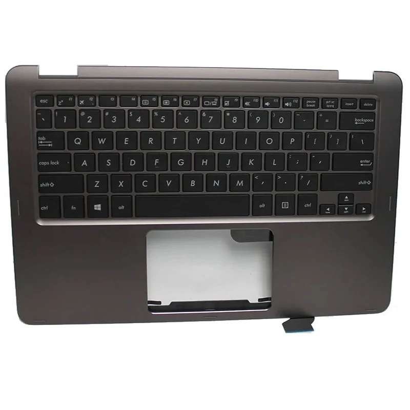 Laptop Palmrest Top Case With US Layout Keyboard For Asus UX360C  13NB0BA2AP0201