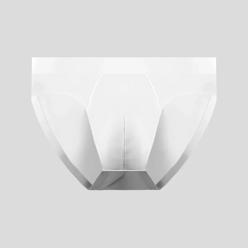 5PCSM ملابس داخلية للرجال، سراويل داخلية من الحرير الجليدي للرجال، قابلة للتنفس في الصيف، سريعة الجفاف، شورت بدون خياطة، شفافة رفيعة للغاية، شخصية