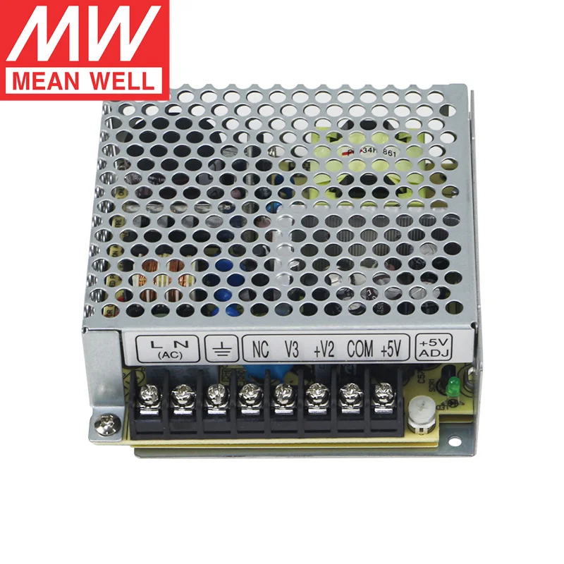 MEANWEL RT-50B 50w Triple Output Switching Power Supply 5V/12V/-12V/24V AC DC Triple Output Power Unit