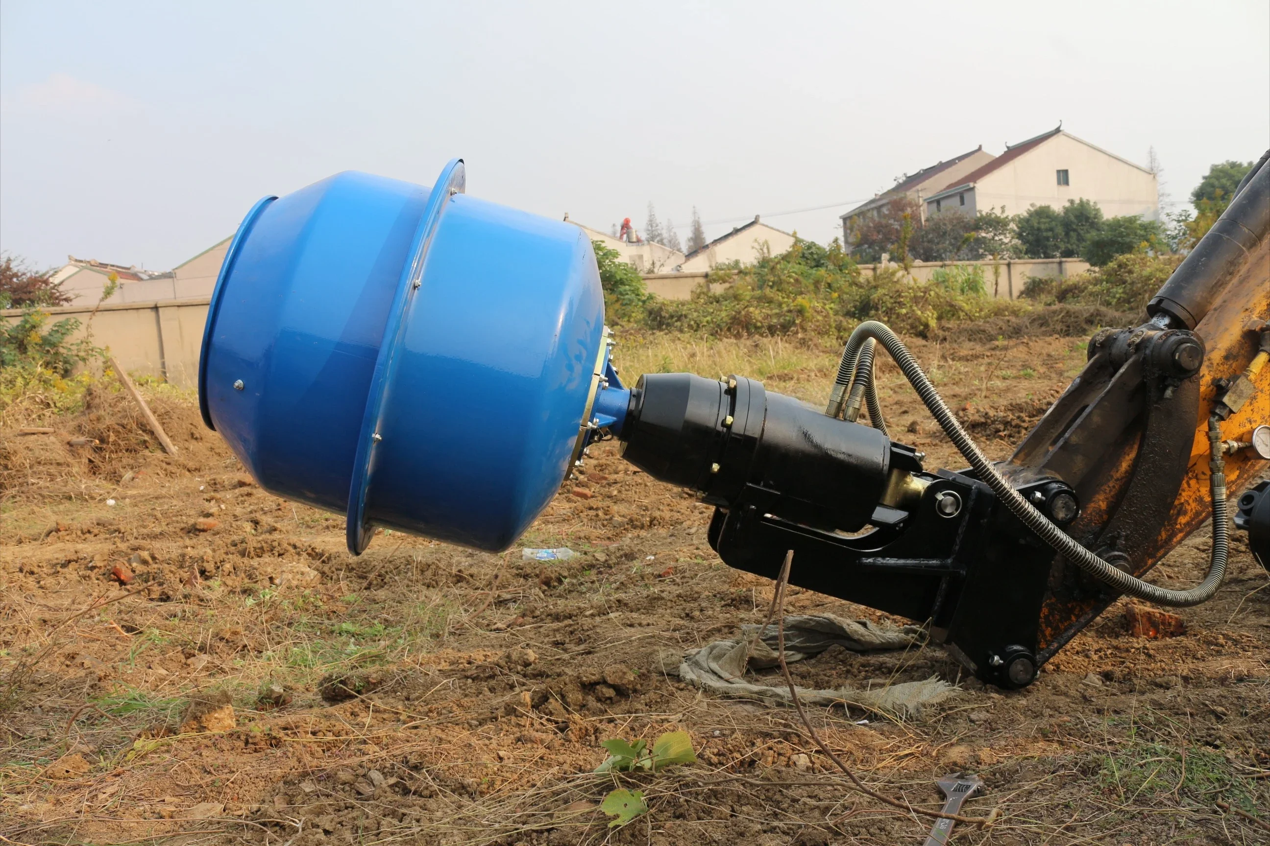 Lei Hydraulic Auger Digging At - Auger Drill Attachment review and price