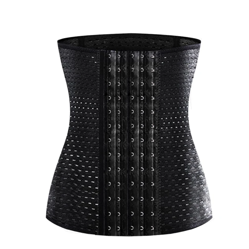 Women Waist Trainer Steel Bone Cincher Corset Belt Shaper Body Shapewear Underbust Control Elasticat Slimming Tummy Belt Fajas