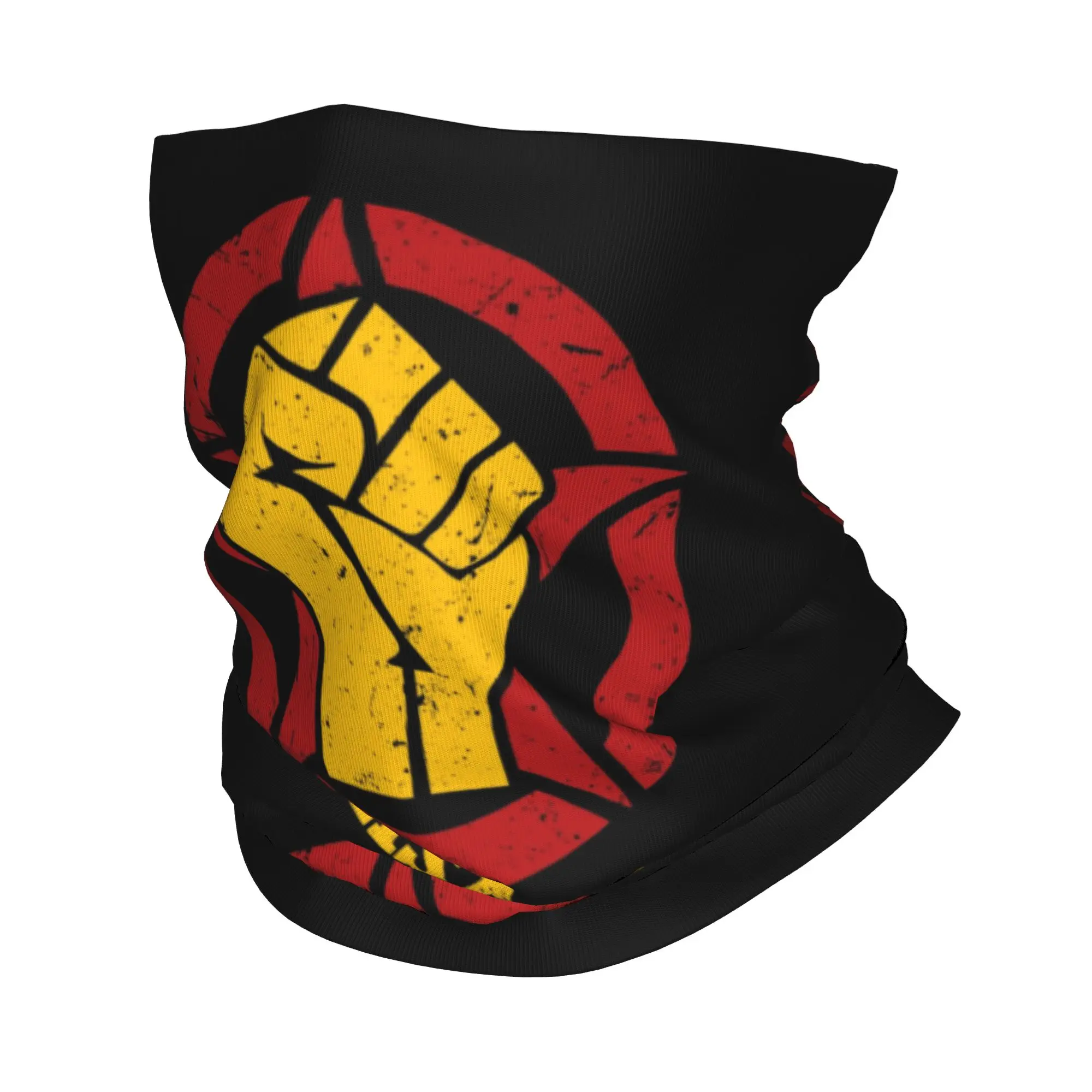 Anti Fascist No Pasaran Bandana Neck Gaiter Printed Red Star Magic Scarf Warm Balaclava Cycling Unisex Adult Windproof