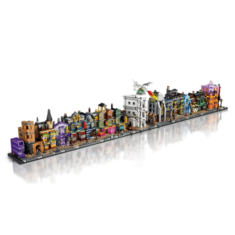 2750 Teile Zaubererläden-Bausteine, kompatibel mit Set 76444, Geburtstags- und Weihnachtsgeschenke für Erwachsene