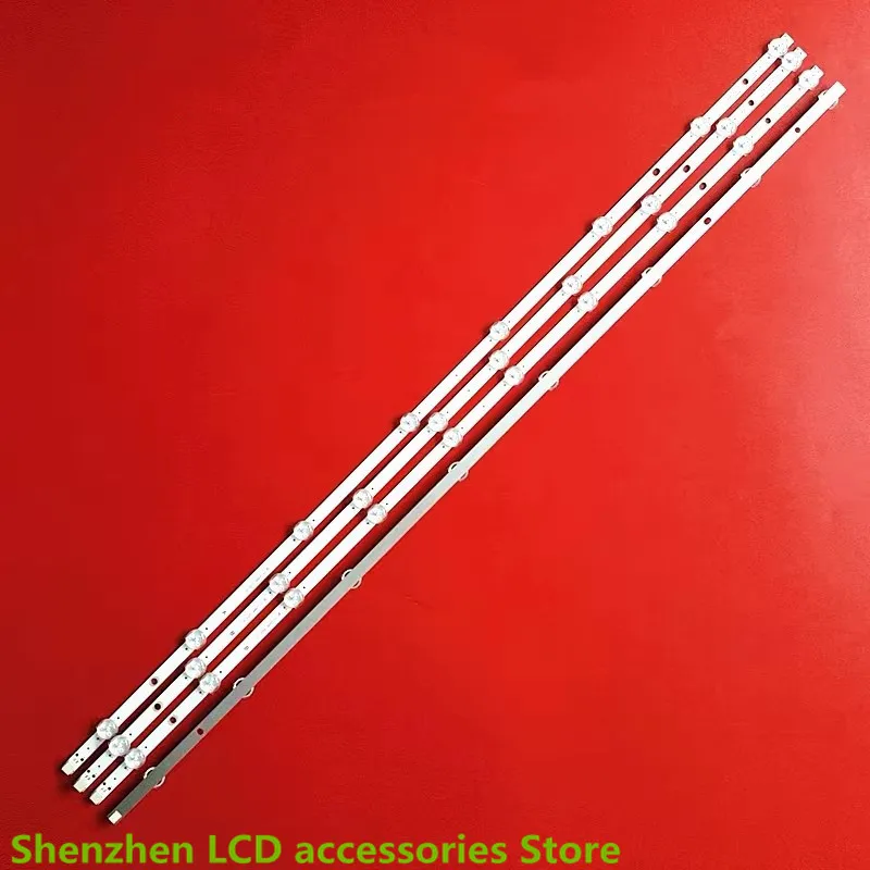 

NEW FOR 43inch TX-43FS350E TX-43FS352B JL .D430AB1330-078HS-M_V01 8+10LED 841MM 100%NEW LED backlight strip