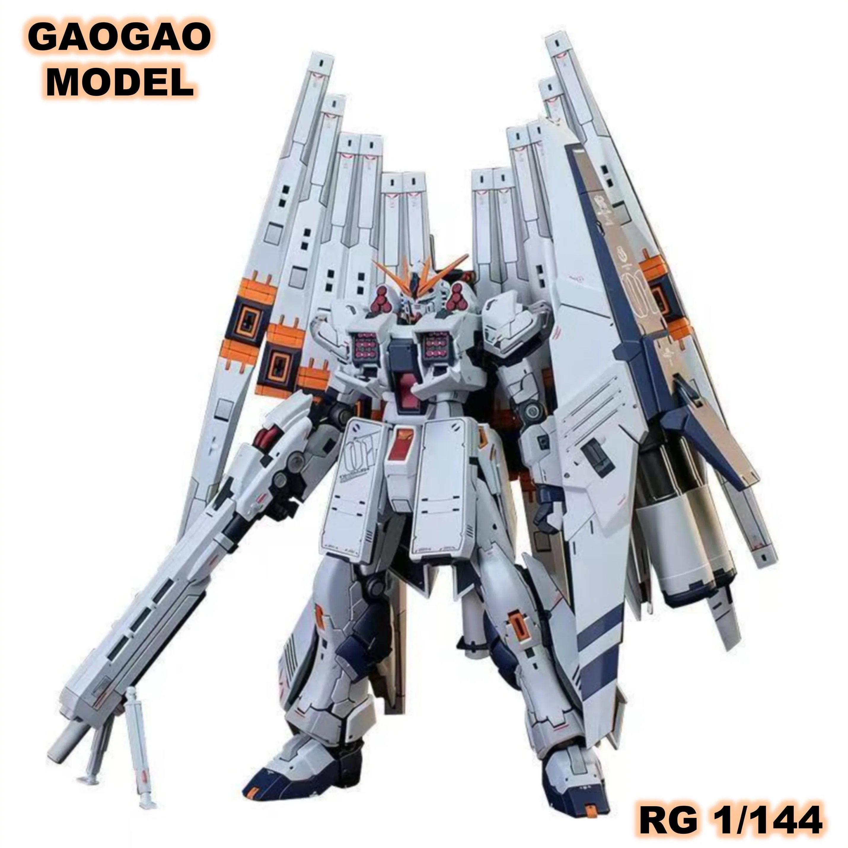 

GAOGAO RG 1/144 FA-93HWS Heavy Weapons System Type Assembly Model Kits Plastic skeleton Plastic Model Toys Action Figure Robot