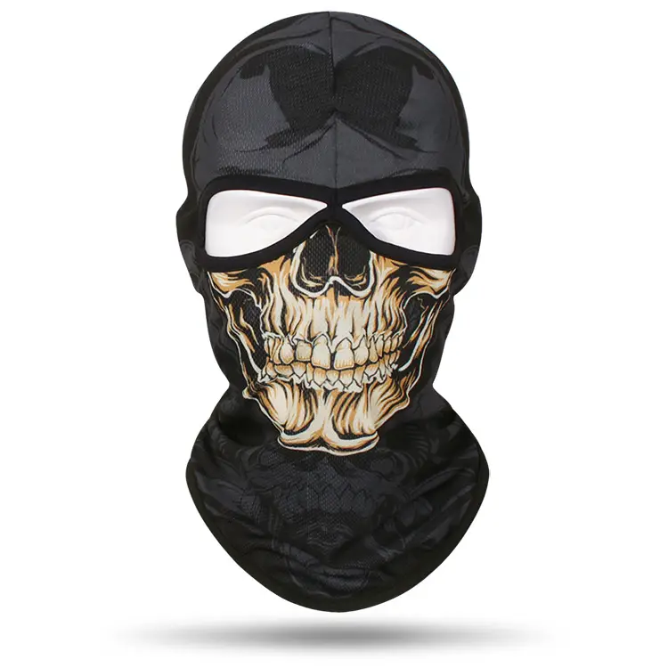 Ski Mask 2 Hole Windproof Balaclava Skull Full Face Mask Men Women Head Neck Warmer Face Cover Motorcycle Cycling Biker Hood Cap - Image 34
