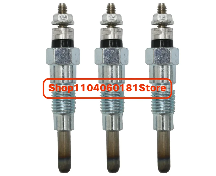 

3pcs 15694-65512 15261-65510 ZB500 ZB600 Z500 D650 D750 D850 D950 V1200 Glow Plug 15261-65513 15261-65514 15694-65510 for Kubota