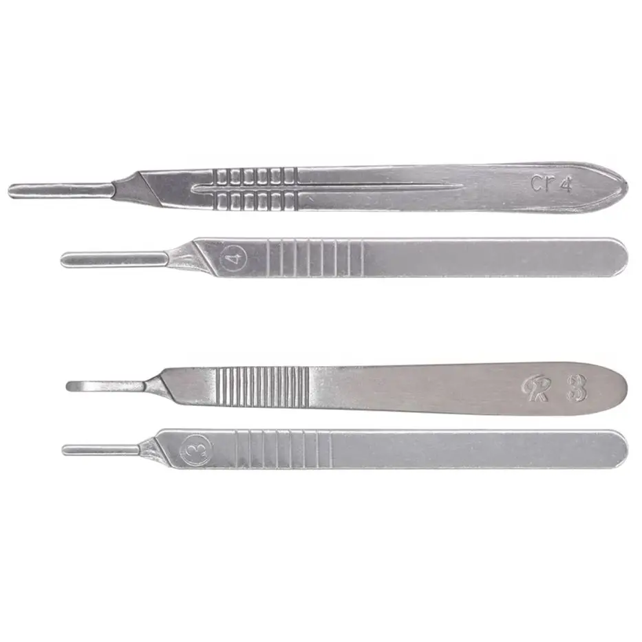 3# 4# Metal Handle for Scalpel , Blade Holder Knife Wood Paper Cutter Craft Pen Knives,Engraving DIY Hand Tools 80pcs/lot