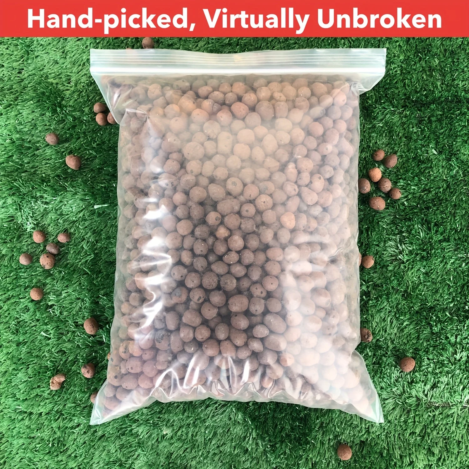 0,45kg/0,91kg Expandierte Leca-Tonkugeln Poröses Wachstumsmedium für Hydroponik Indoor-Topfpflanzen Gartenbau Drainage Dekoration – Detail 5