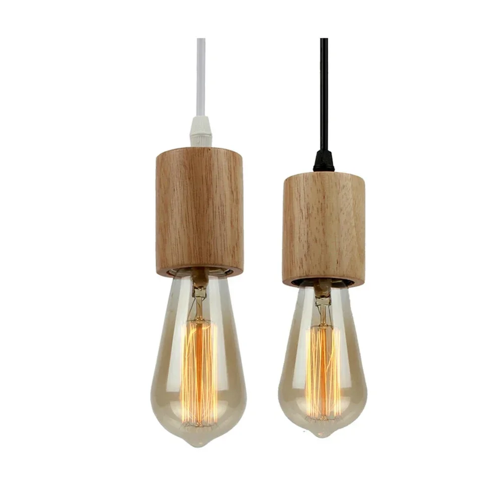 Ceiling Pendant Light Lights Personality Loft Lights Wood Pendant Lamp for Bedroom Homelamp for Commercial Shop Decor