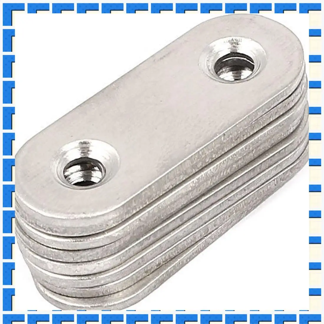 

ABNG 10 шт. плоские ремонтные пластины, ремонтные крепежные соединительные кронштейны 40X15 мм и 5 шт. 60 мм х 16 мм, прямой ремонтный соединитель, ремонт плоский Pl