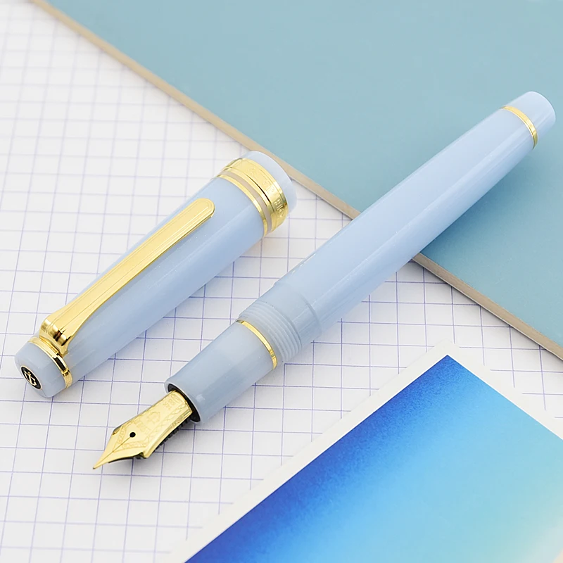 Original Sailor SHIKIORI Four Season Series 14K Gold Fountain Pen Flat Top Student Gift Calligraphy Nib with Ink Converter